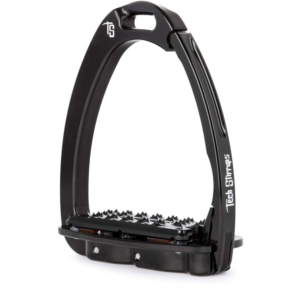 Tech Stirrups Steigbügel Venice Plus EVO Schwarz/Schwarz