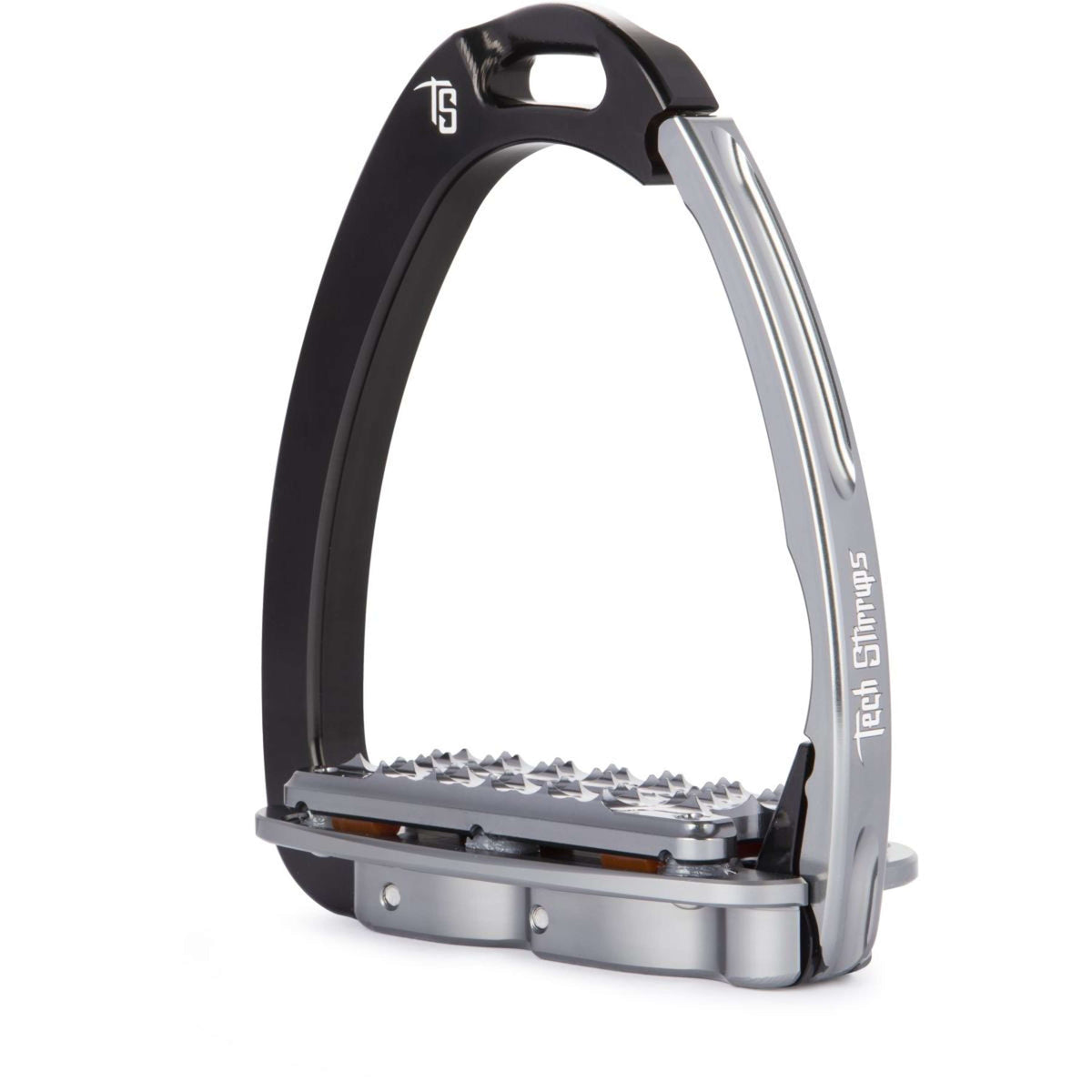 Tech Stirrups Steigbügel Venice Plus EVO Schwarz/Titan