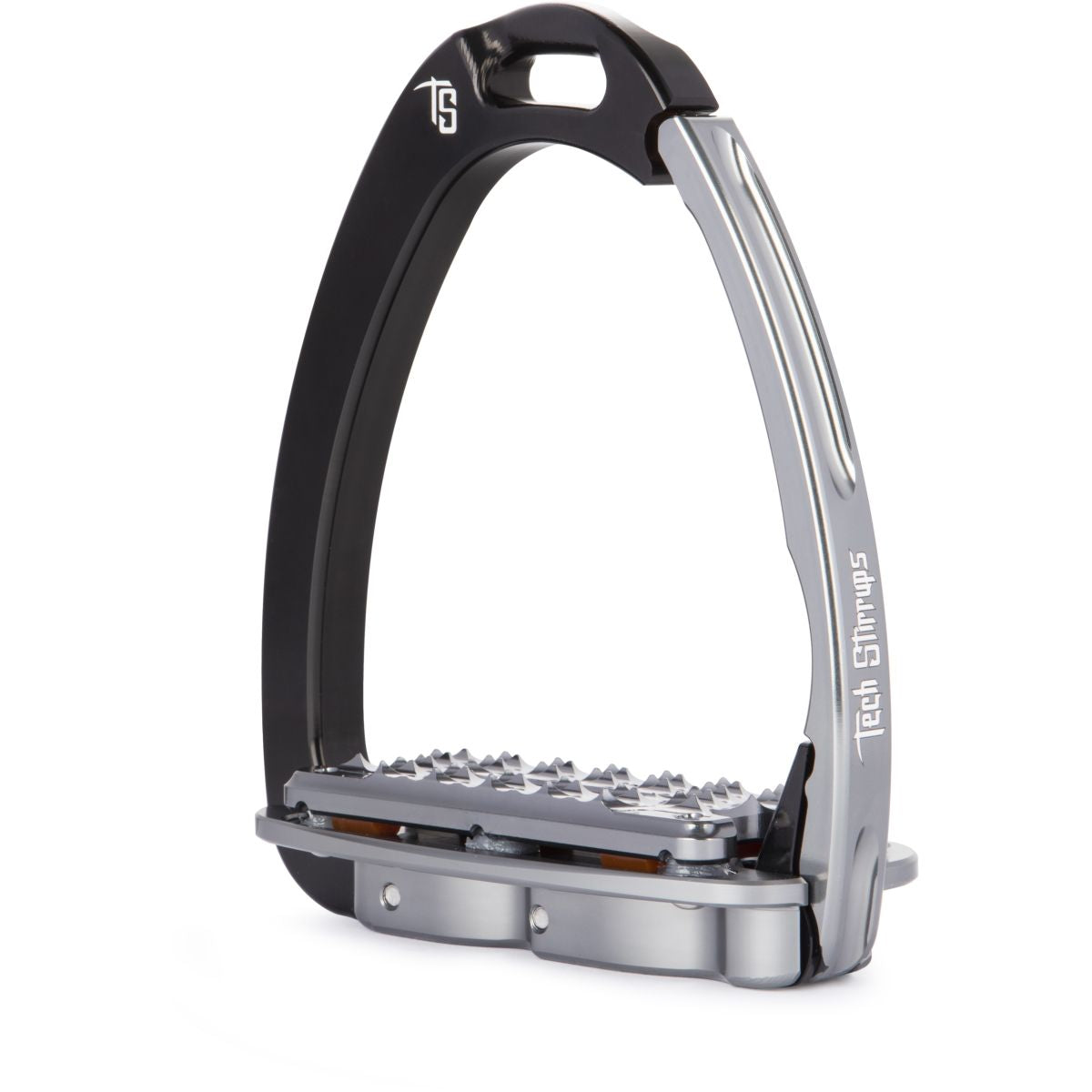 Tech Stirrups Steigbügel Venice Plus EVO Schwarz/Titan