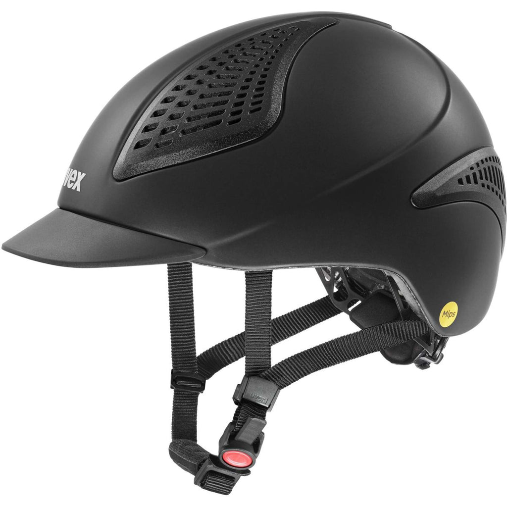 Uvex Reithelm Exxential III MIPS Schwarz Matte