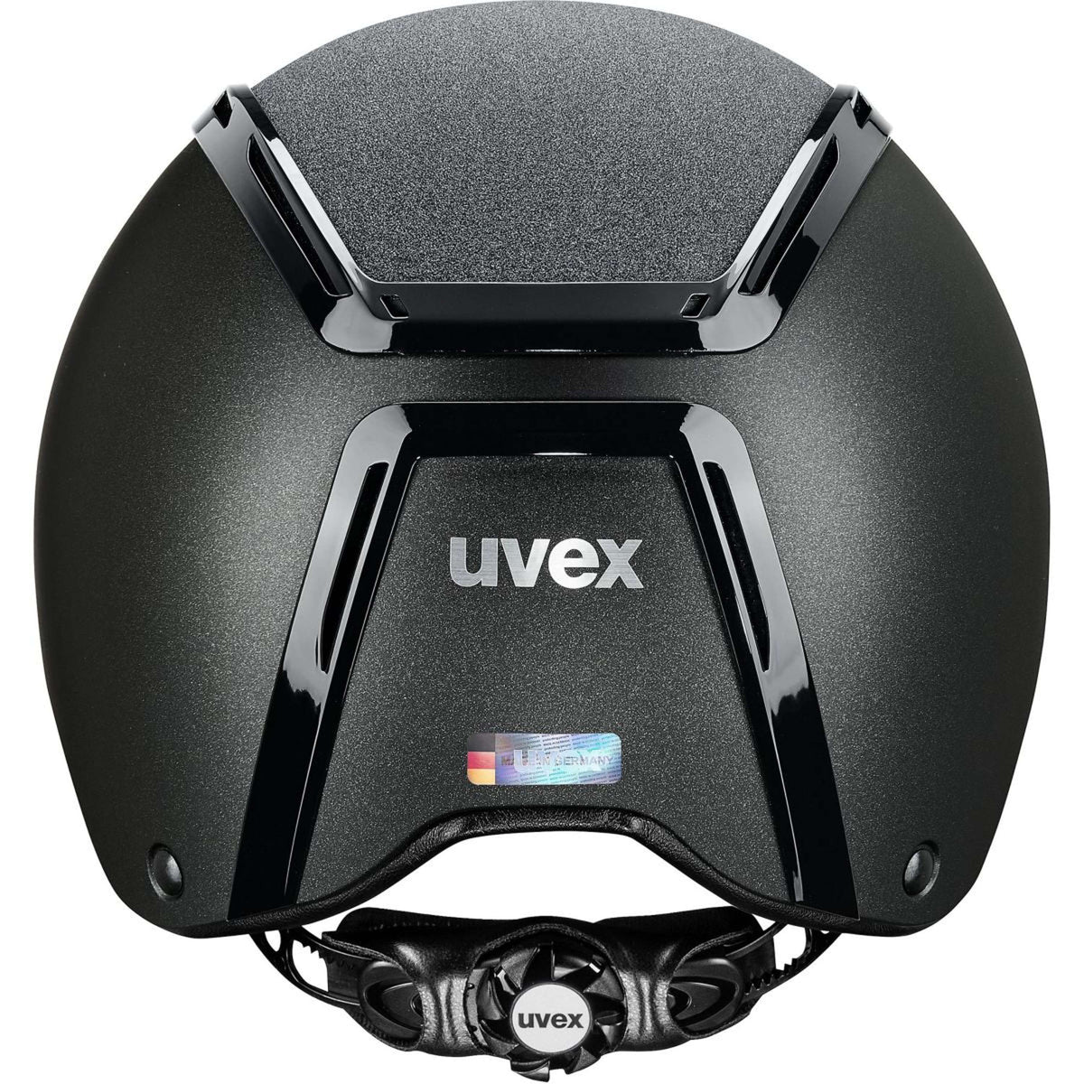 Uvex Reithelm Exxeed Starshine Schwarz