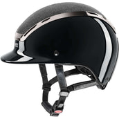 Uvex Reithelm Exxeed Blaze Schwarz