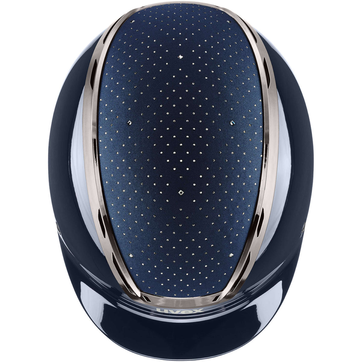 Uvex Reithelm Exxeed Glow Navy/Schwarz