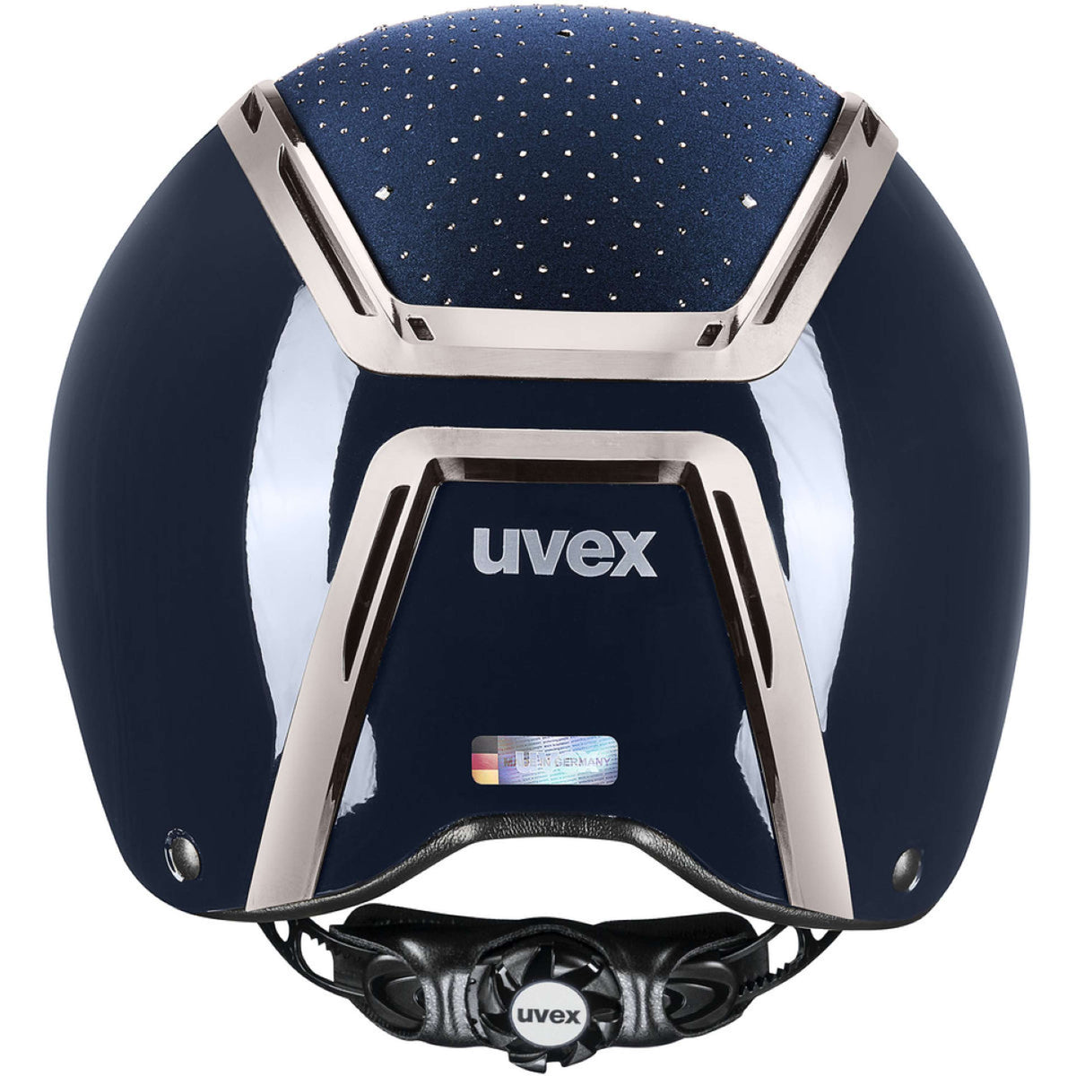 Uvex Reithelm Exxeed Glow Navy/Schwarz