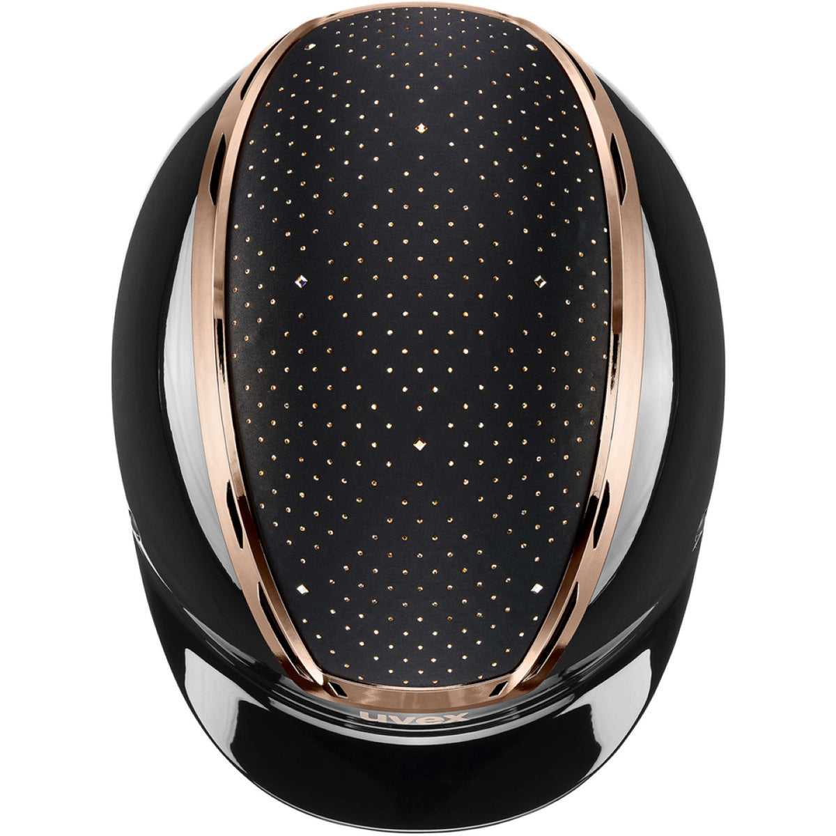 Uvex Reithelm Exxeed Glow Schwarz/Rosa