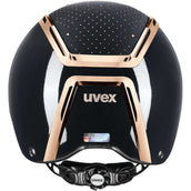 Uvex Reithelm Exxeed Glow Schwarz/Rosa