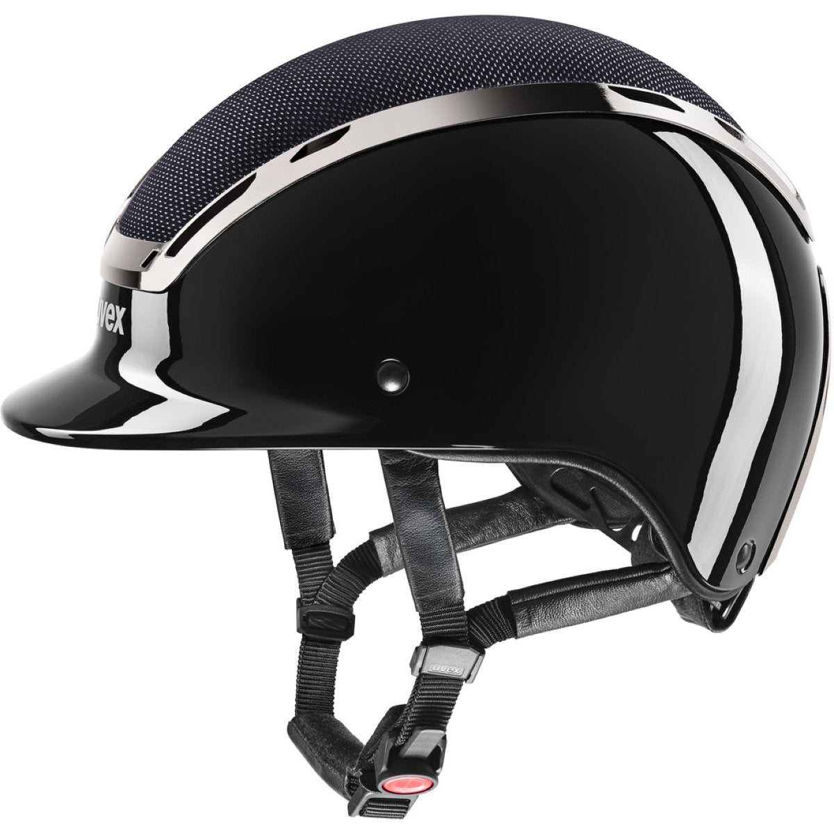 Uvex Reithelm Exxeed Elegance Schwarz