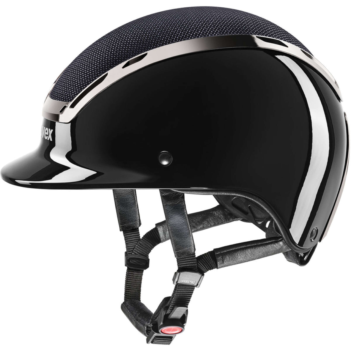 Uvex Reithelm Exxeed Elegance Schwarz