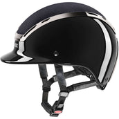 Uvex Reithelm Exxeed Elegance Schwarz