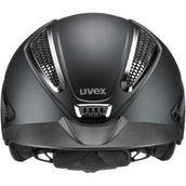 Uvex Reithelm Perfexxion III Chrome Schwarz
