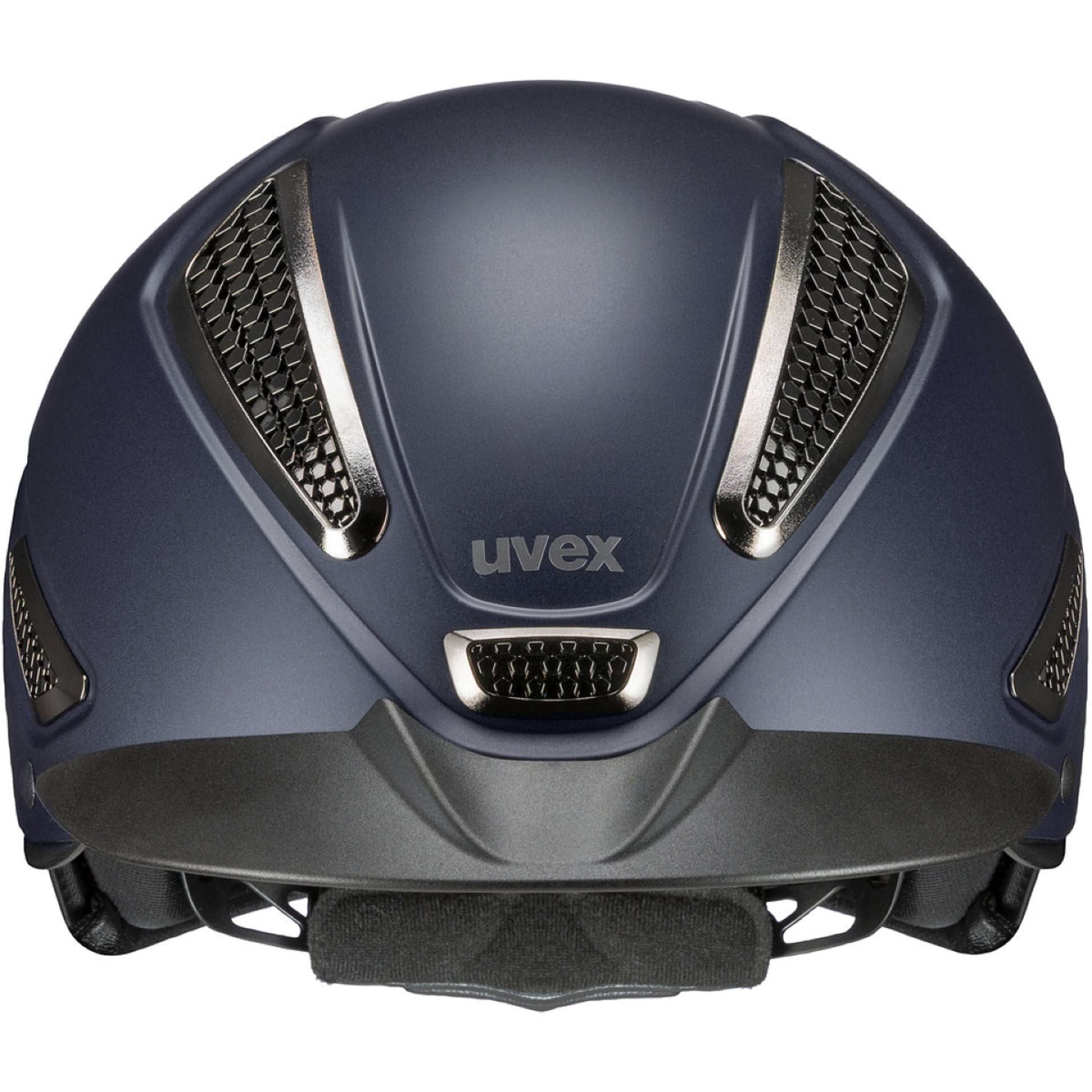 Uvex Reithelm Perfexxion III Chrome Navy Uvex Reithelm Perfexxion III Chrome Navy