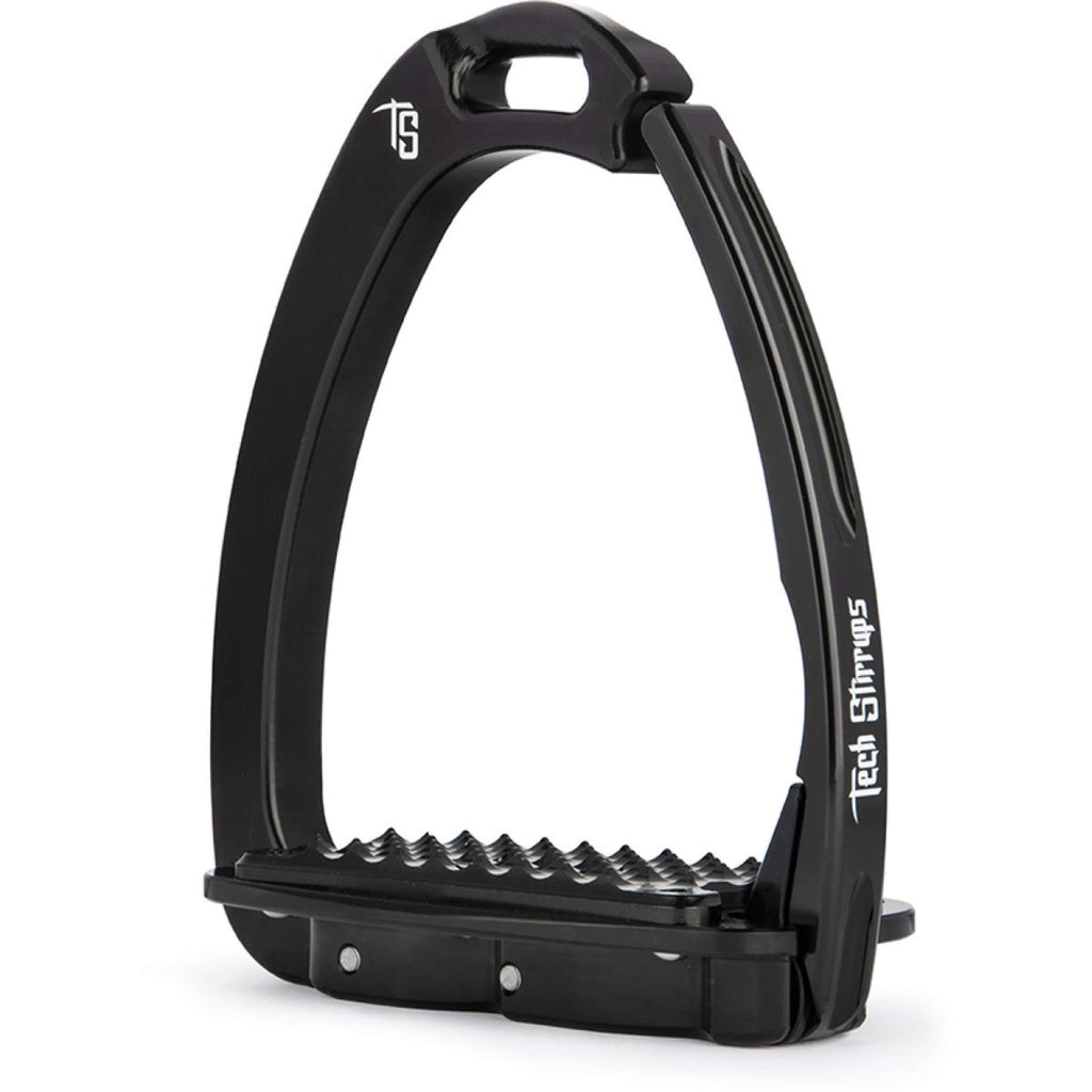 Tech Stirrups Steigbügel Venice Sloped Dressur Schwarz/Schwarz