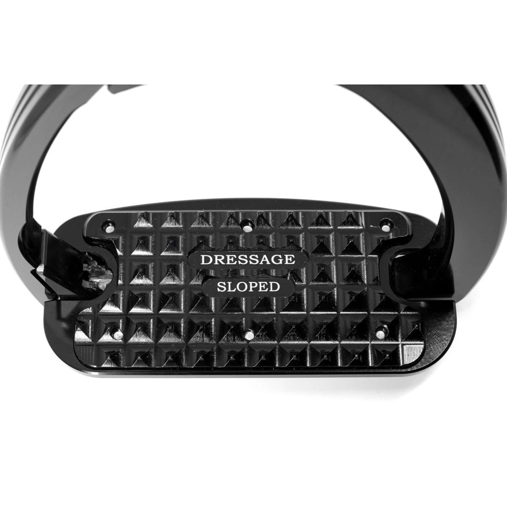 Tech Stirrups Steigbügel Venice Sloped Dressur Schwarz/Schwarz