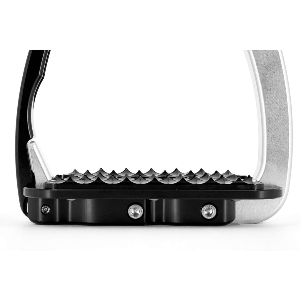 Tech Stirrups Steigbügel Venice Sloped EVO Schwarz/Titan