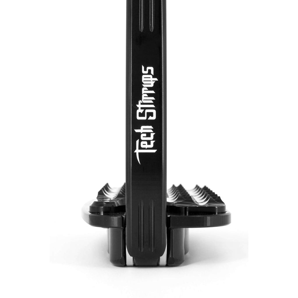 Tech Stirrups Steigbügel Venice Sloped EVO Schwarz/Titan