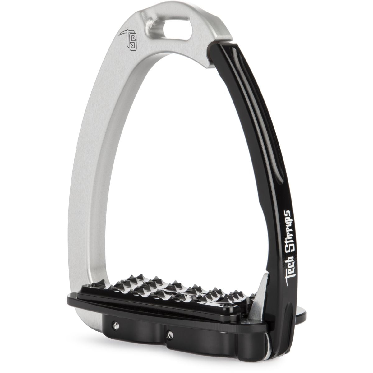 Tech Stirrups Steigbügel Venice Sloped EVO Silber/Schwarz
