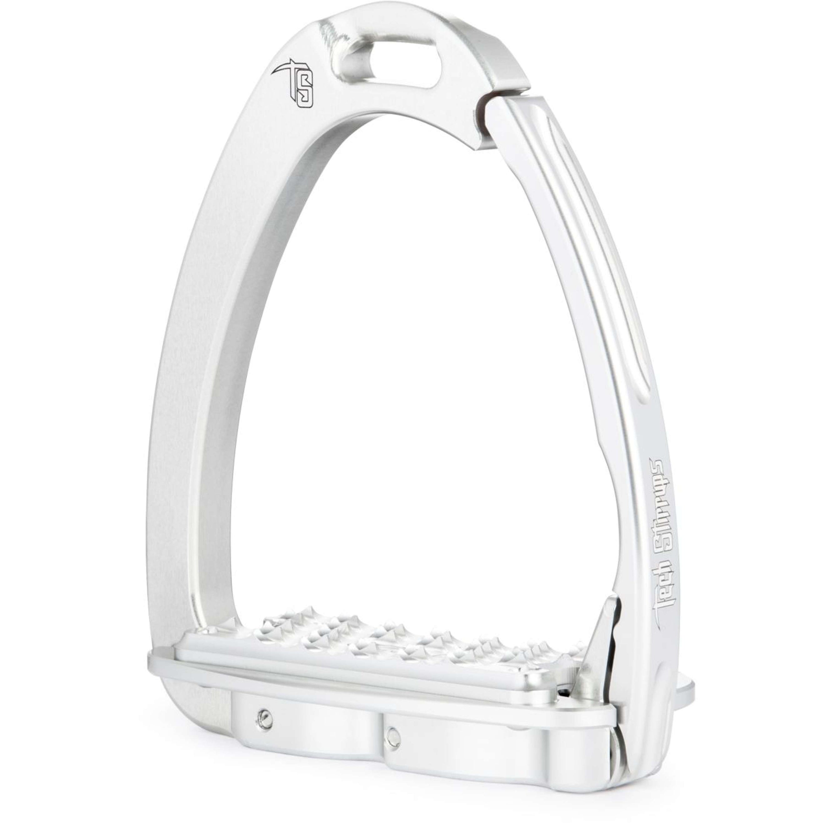 Tech Stirrups Steigbügel Venice Sloped EVO Silber/Silber Tech Stirrups Steigbügel Venice Sloped EVO Silber/Silber