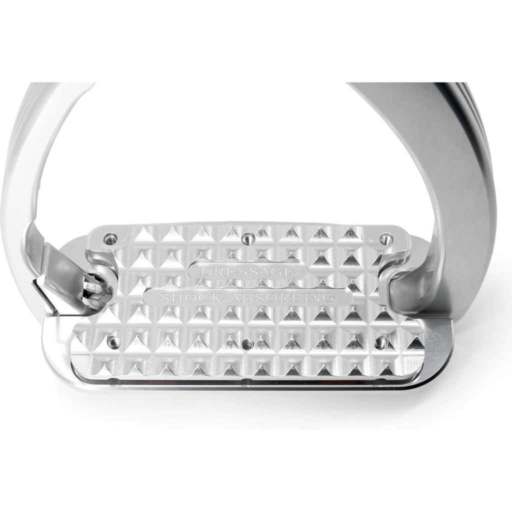 Tech Stirrups Steigbügel Venice Plus Dressur Silber/Silber