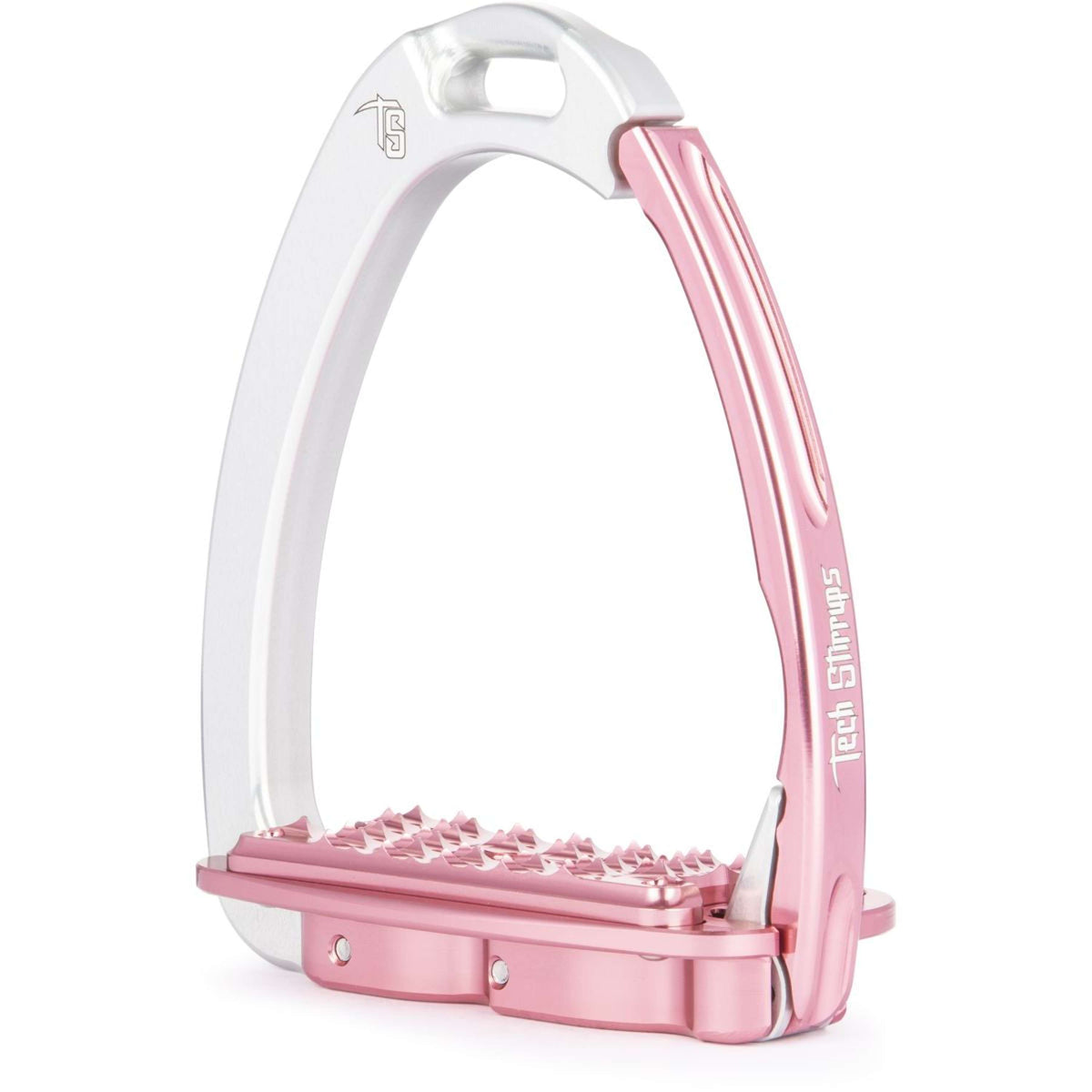 Tech Stirrups Steigbügel Venice EVO Classic Silber/Rosa