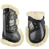 Veredus Sehnenschutz Carbon Gel Absolute Save the Sheep Front Schwarz