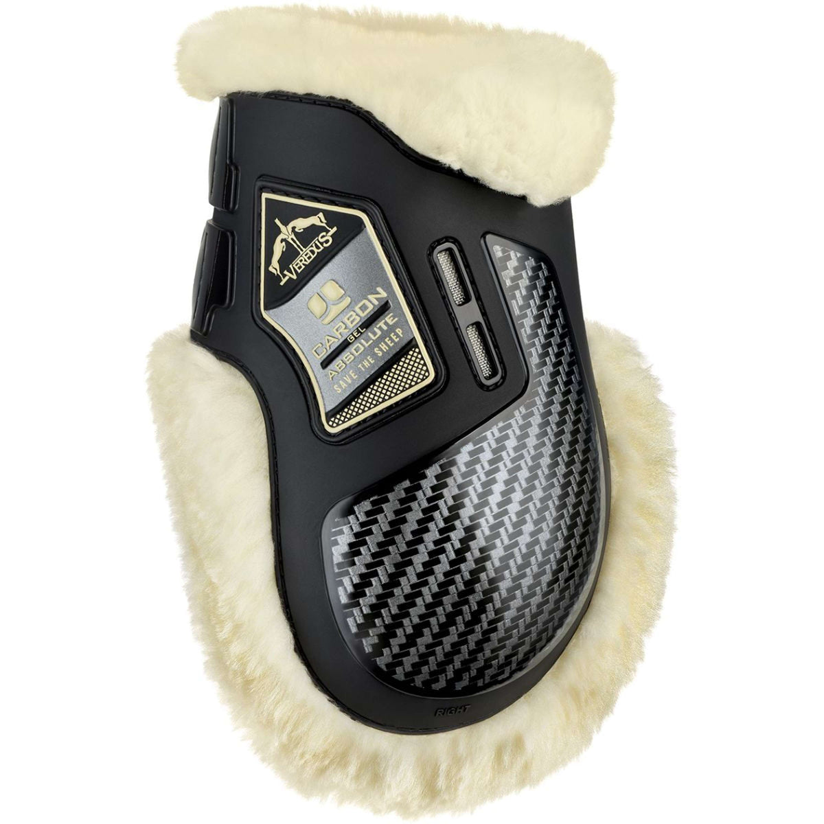 Veredus Streichkappen Carbon Gel Absolute Save the Sheep Rear Schwarz