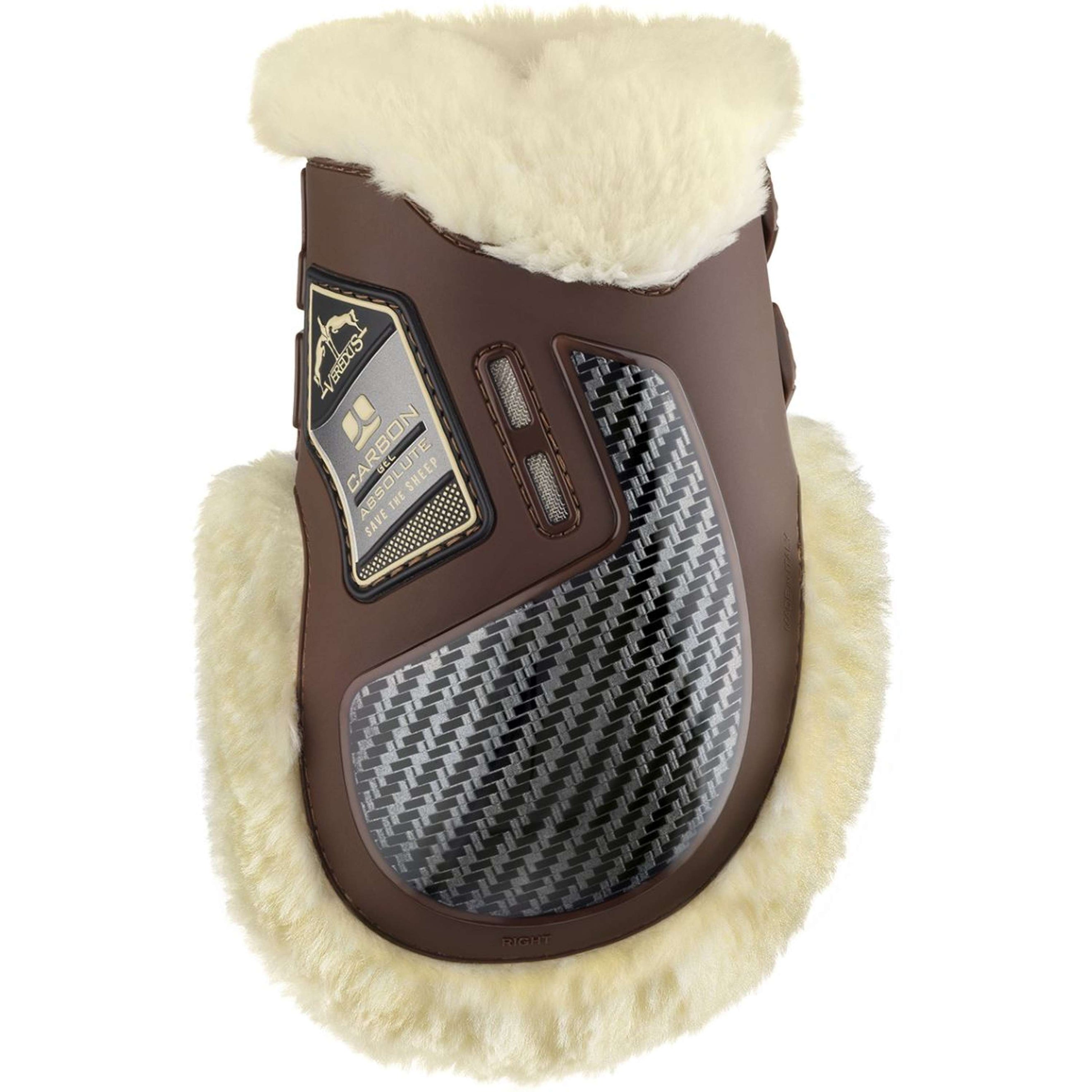 Veredus Streichkappen Carbon Gel Absolute Save the Sheep Rear Braun Veredus Streichkappen Carbon Gel Absolute Save the Sheep Rear Braun