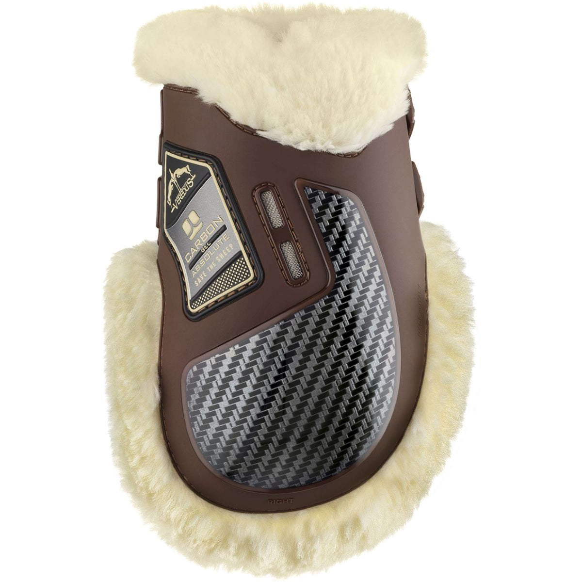 Veredus Streichkappen Carbon Gel Absolute Save the Sheep Rear Braun