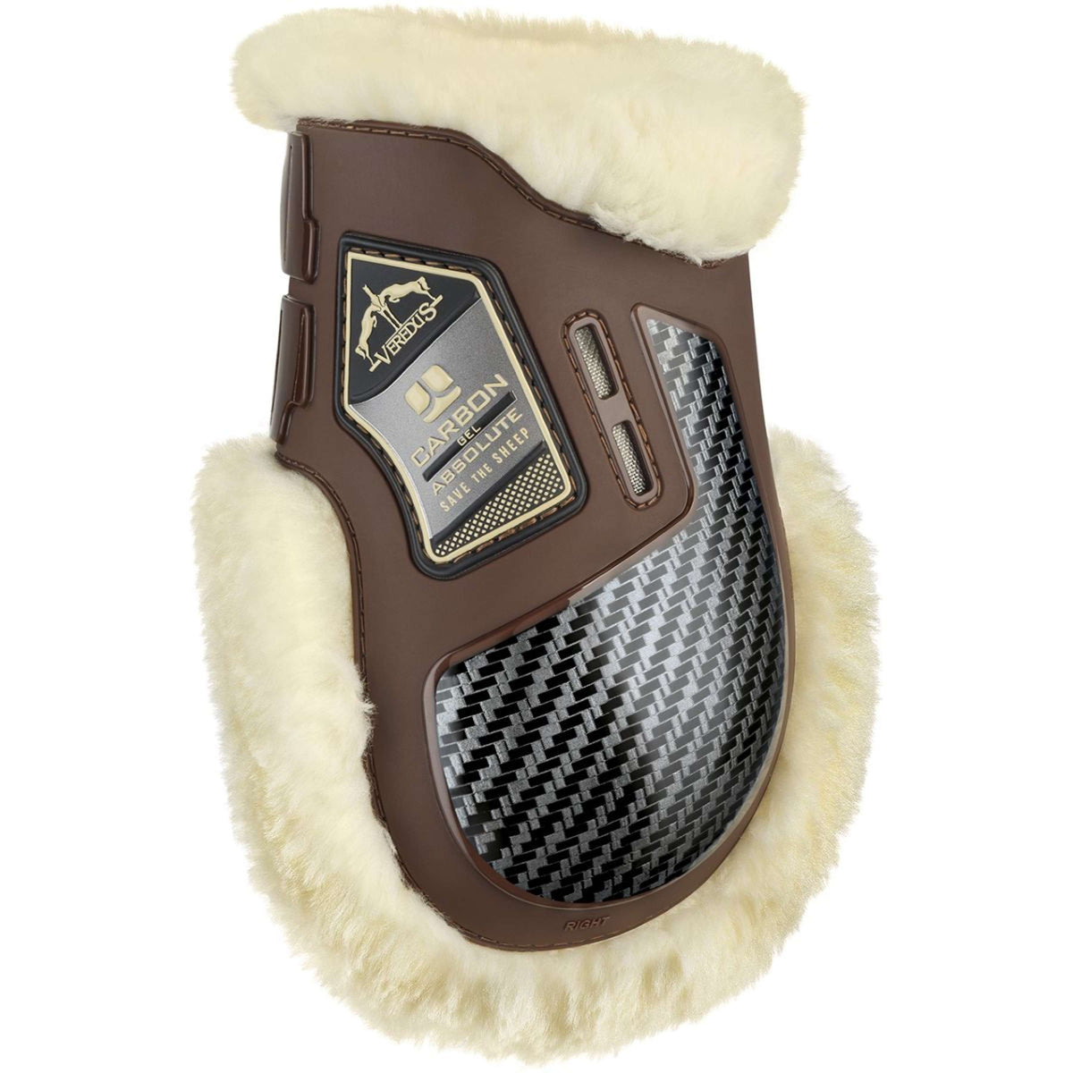 Veredus Streichkappen Carbon Gel Absolute Save the Sheep Rear Braun