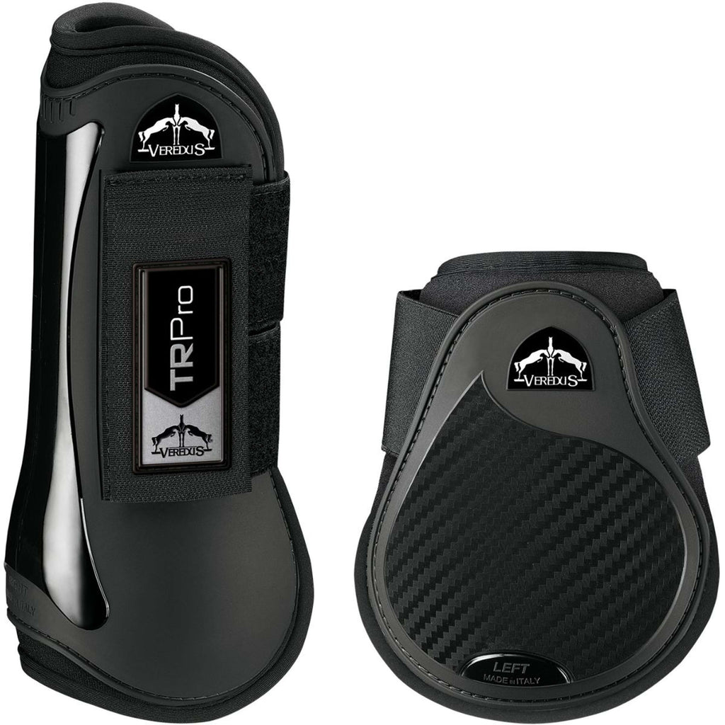 Veredus Sehnenschutz TR PRO Front Schwarz