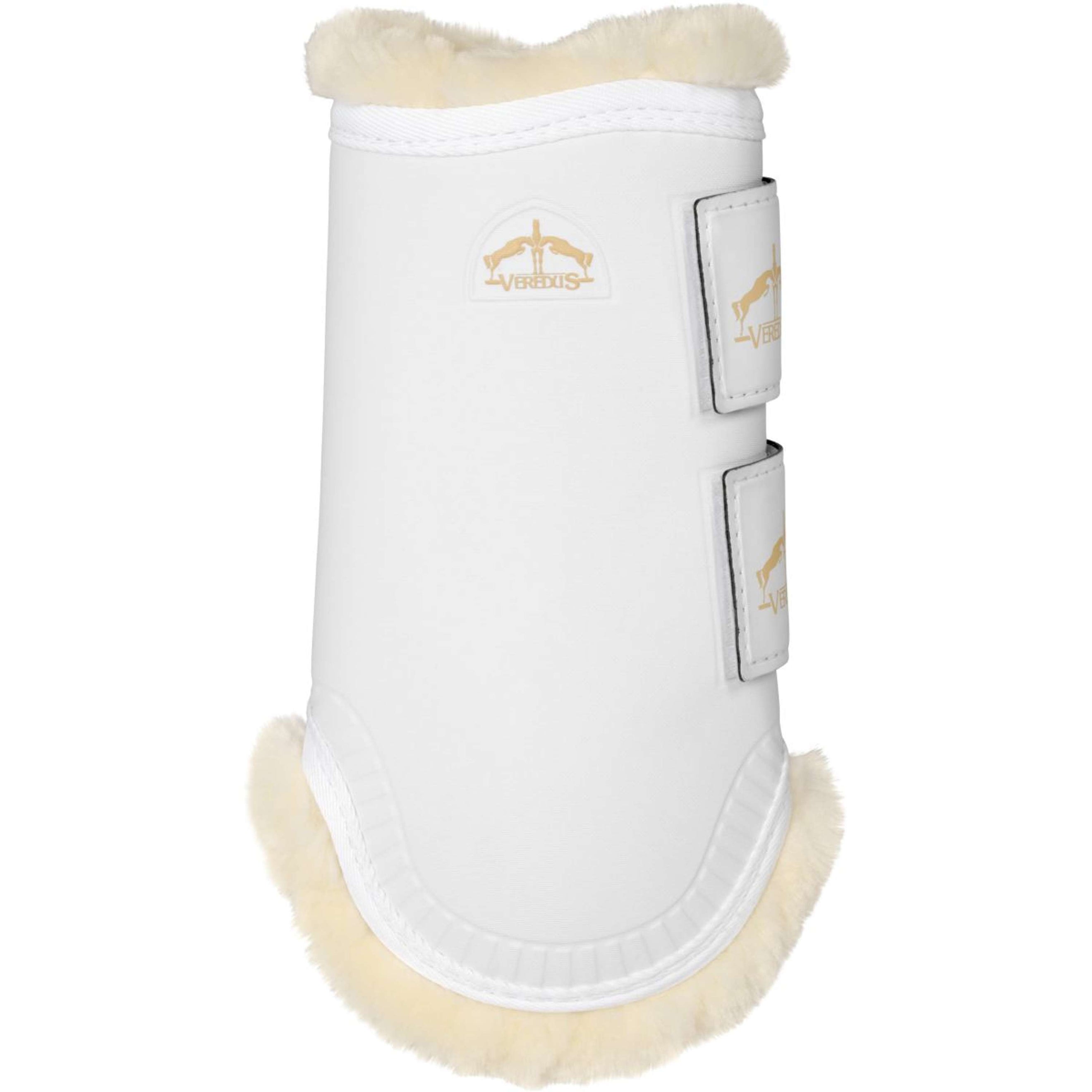 Veredus Gamaschen TRB Save the Sheep Front Weiß Veredus Gamaschen TRB Save the Sheep Front Weiß