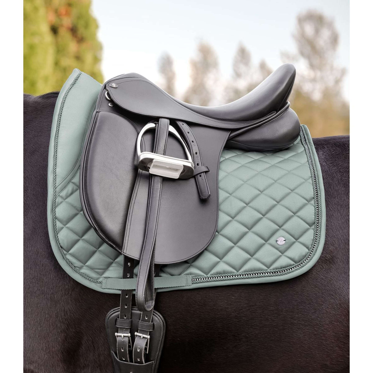 Waldhausen Schabracke Nepal Dressur Silverblue