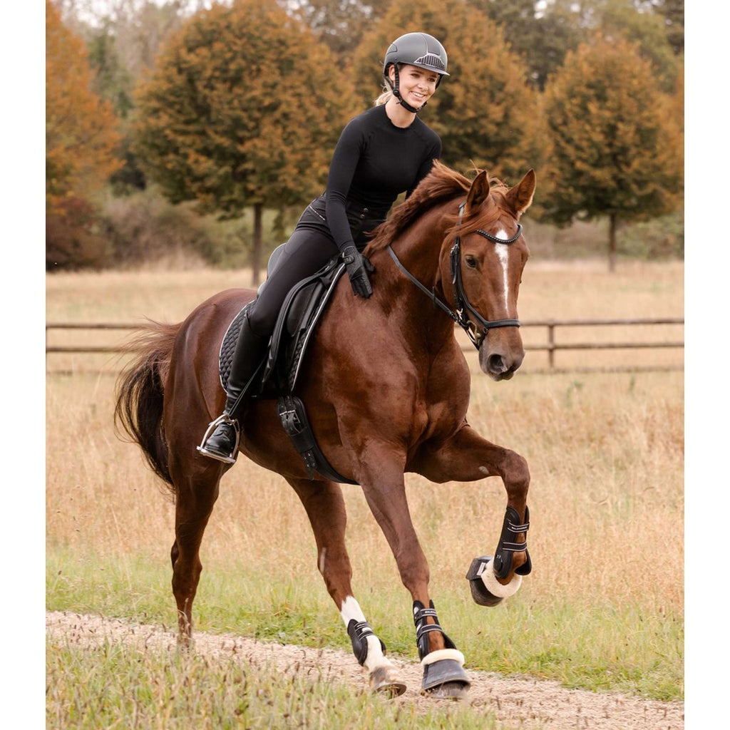 Waldhausen Schabracke Felix Glam Dressur Schwarz