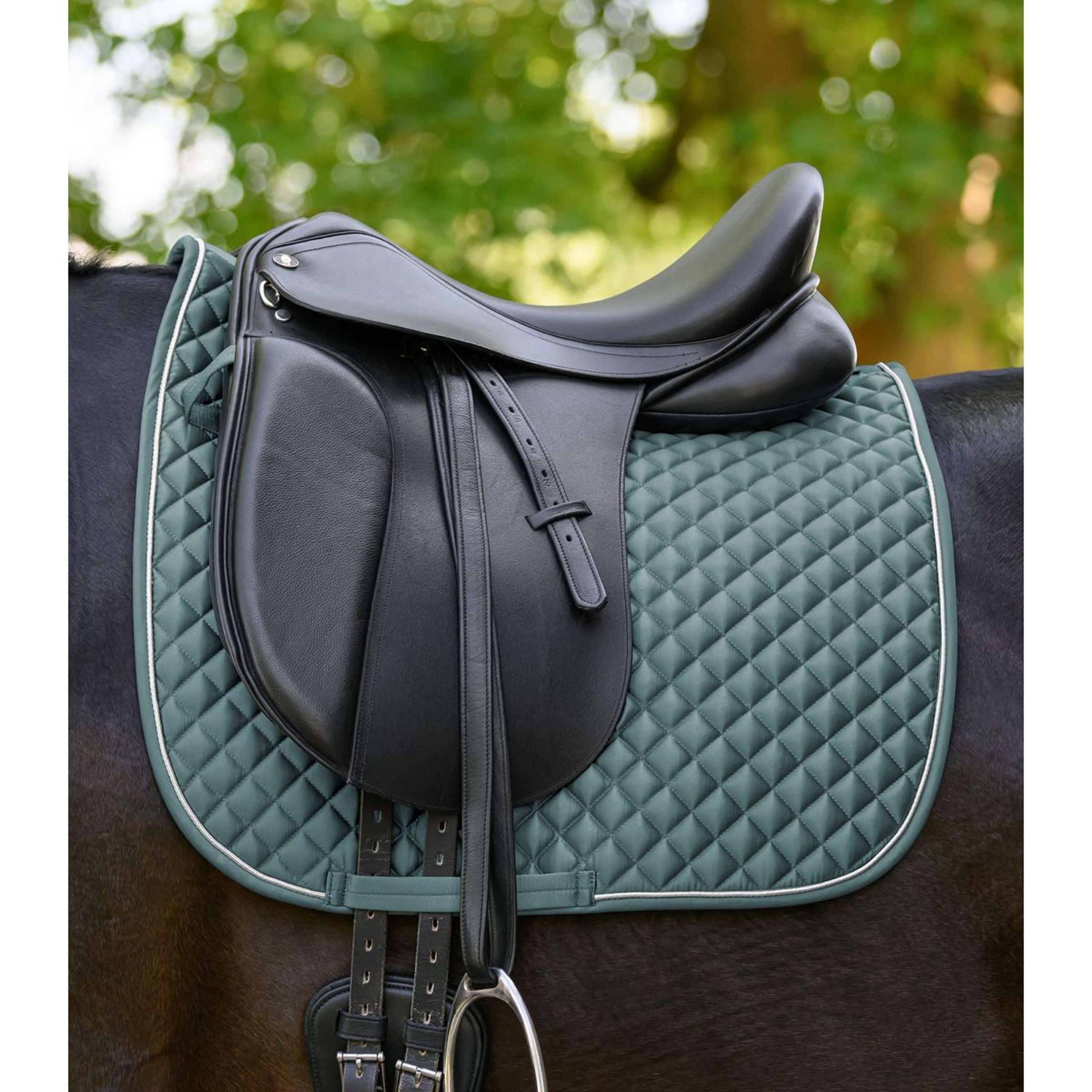 Waldhausen Schabracke Felix Glam Dressur Pine Green Waldhausen Schabracke Felix Glam Dressur Pine Green