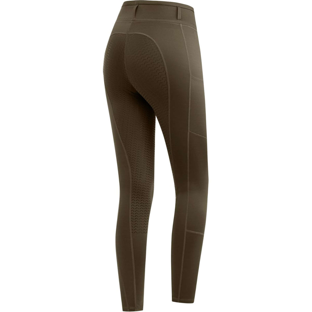 ELT Thermo-Reitleggings Ella Grün/Braun
