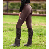ELT Thermo-Reitleggings Ella Mahogany