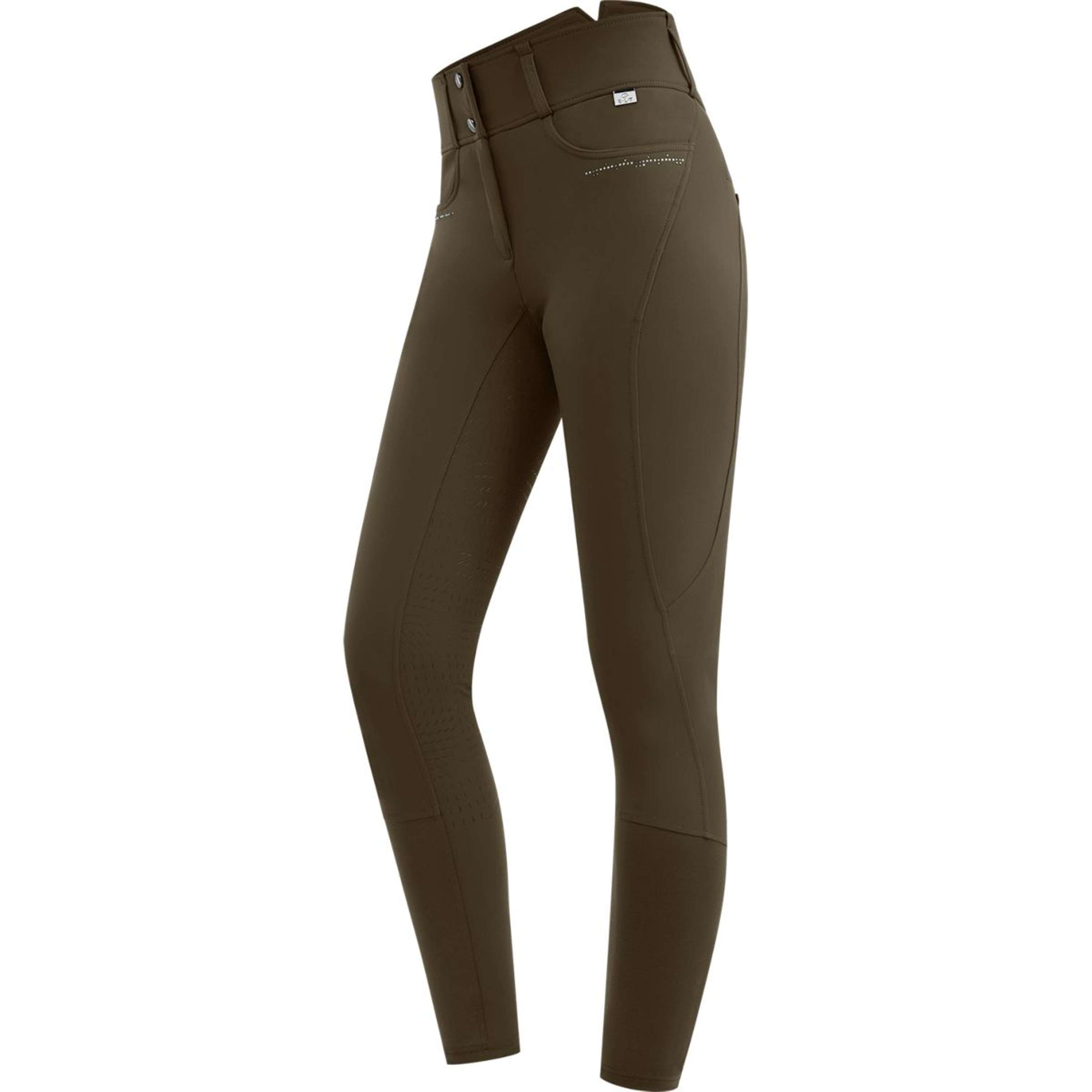 ELT Reithose Mathilda Glam High Waist Grün/Braun ELT Reithose Mathilda Glam High Waist Grün/Braun
