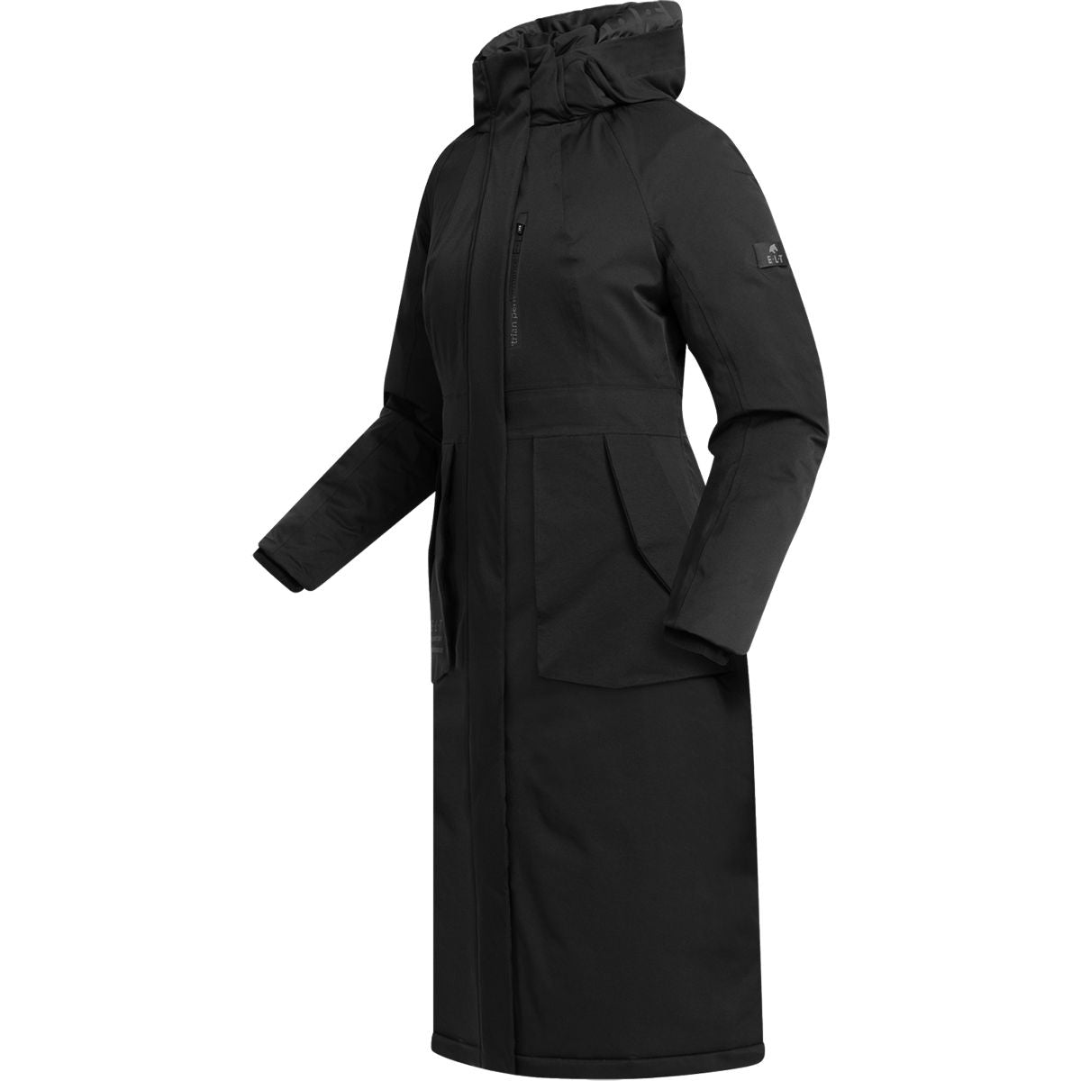 ELT Lange Jacke Opal Schwarz