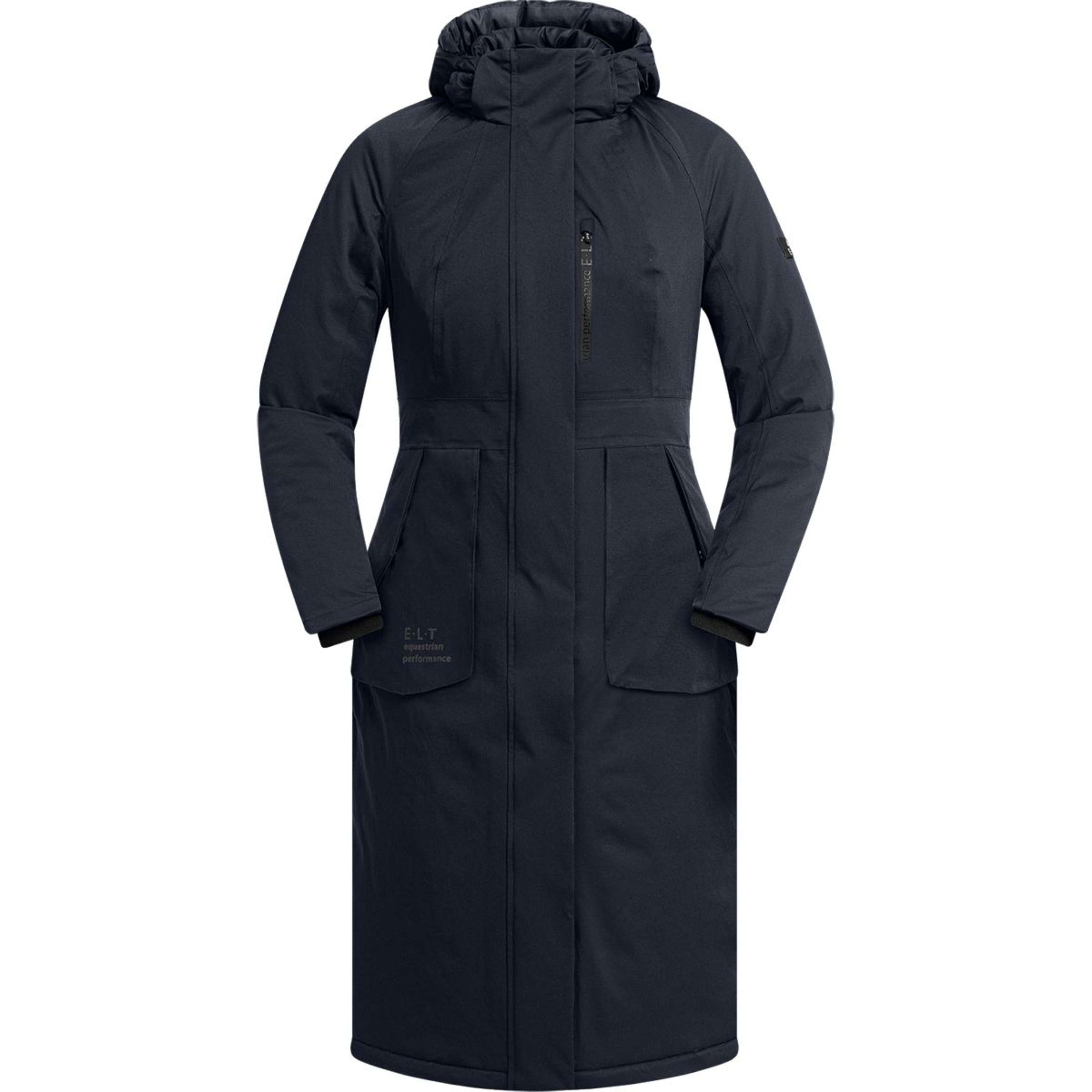 ELT Lange Jacke Opal Tiefblau ELT Lange Jacke Opal Tiefblau