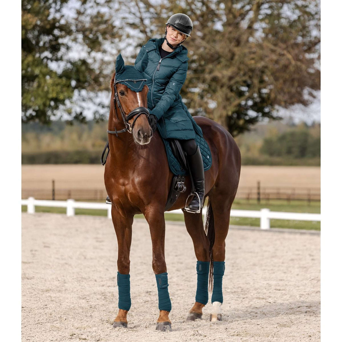 ELT Lange Jacke Oslo Petrol Blue