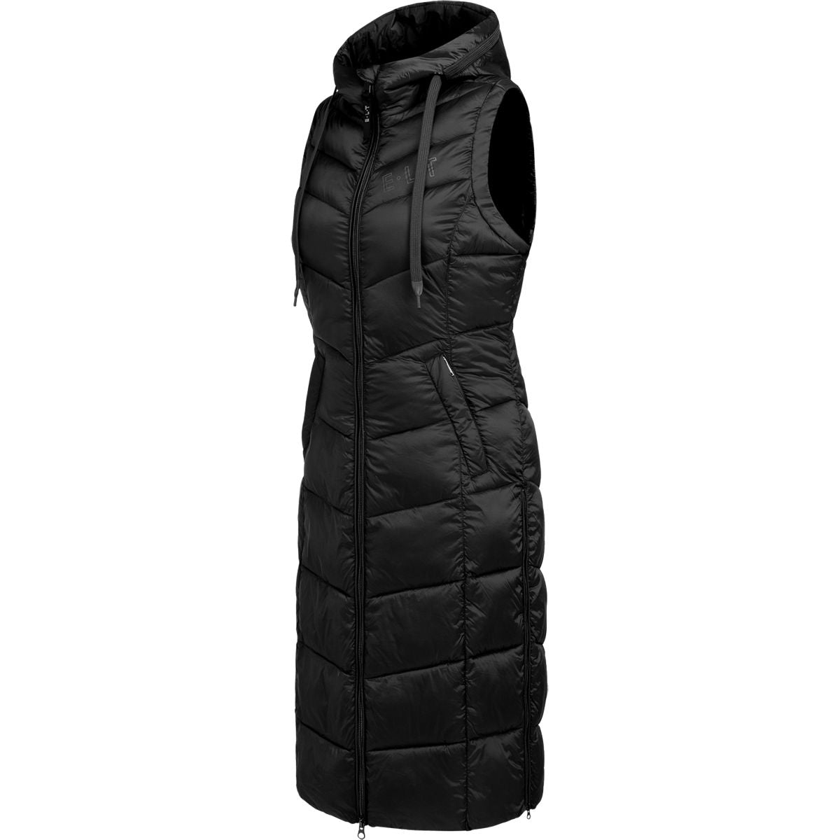 ELT Langer Bodywarmer Ostende Schwarz