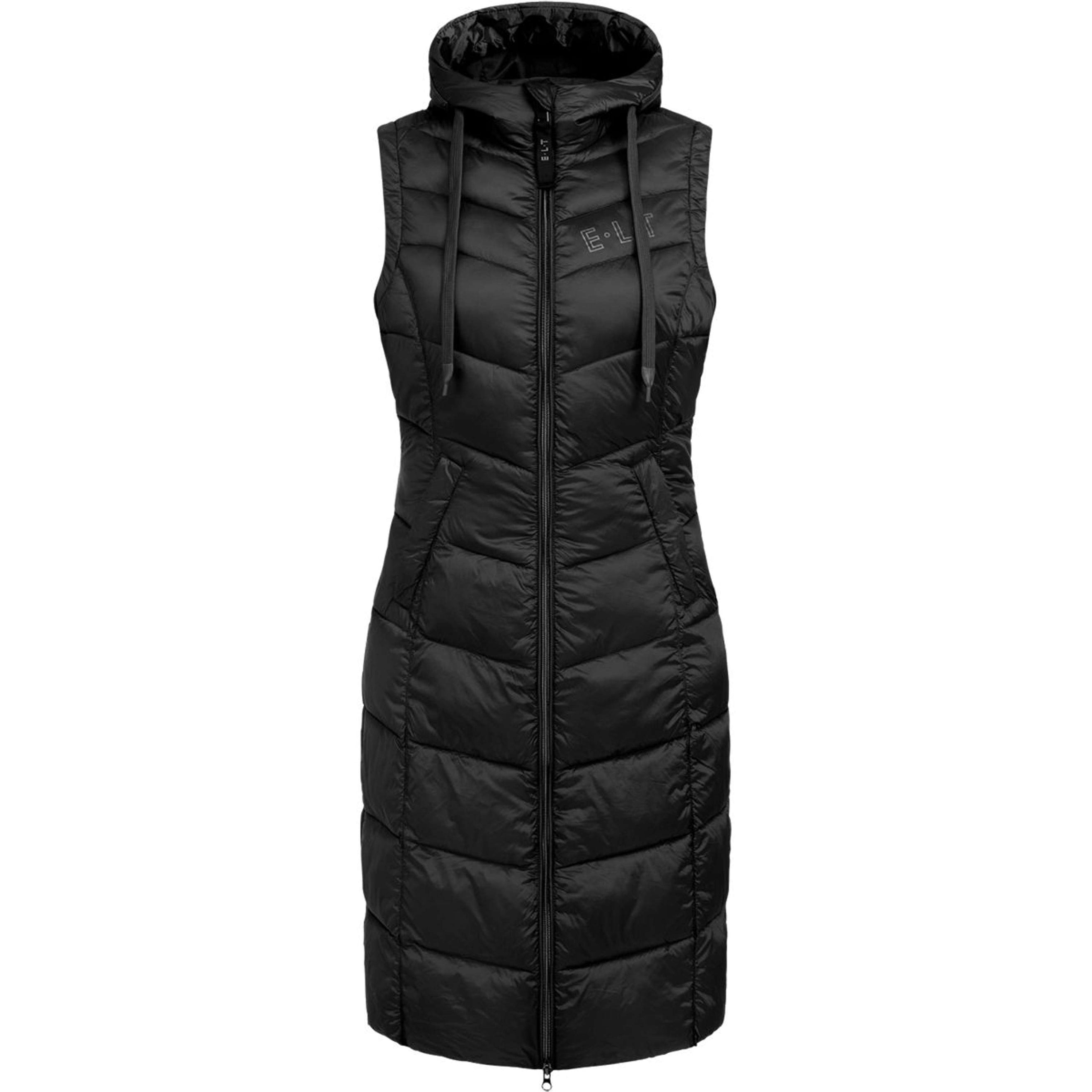 ELT Langer Bodywarmer Ostende Schwarz ELT Langer Bodywarmer Ostende Schwarz