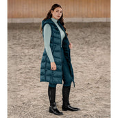 ELT Weste Ostende Long Petrol Blue