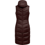 ELT Langer Bodywarmer Ostende Mahogany