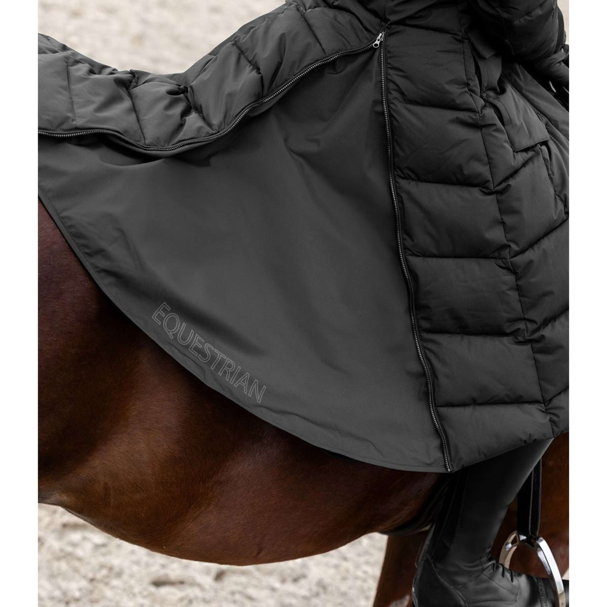 ELT Lange Jacke Saphira Advanced Riding Schwarz