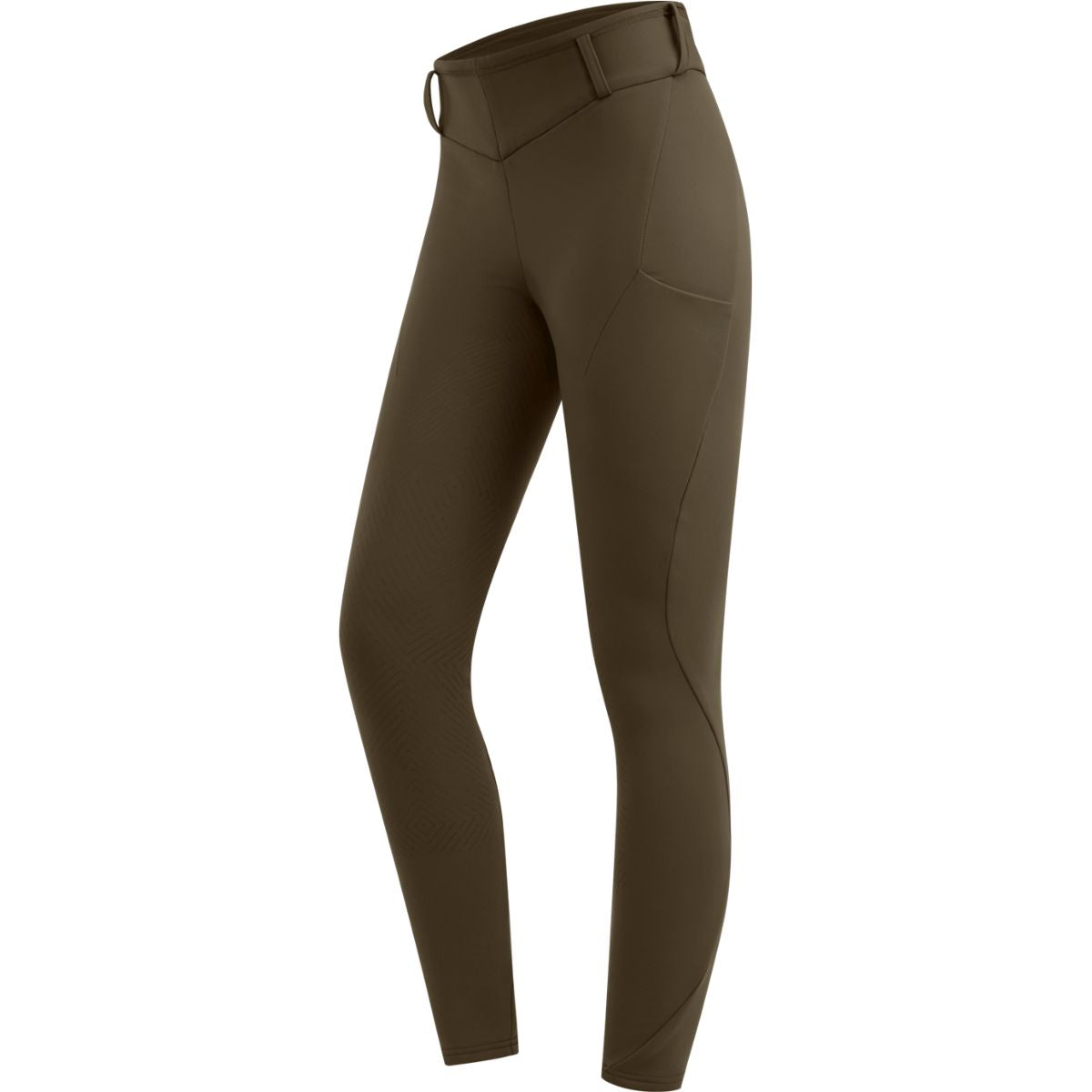 ELT Thermo-Reitleggings Rena Grün/Braun
