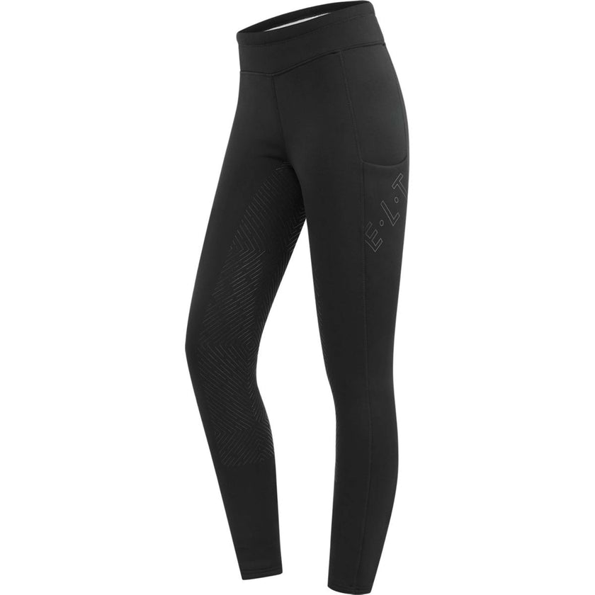ELT Thermo-Reitleggings Teddy Rica Schwarz ELT Thermo-Reitleggings Teddy Rica Schwarz