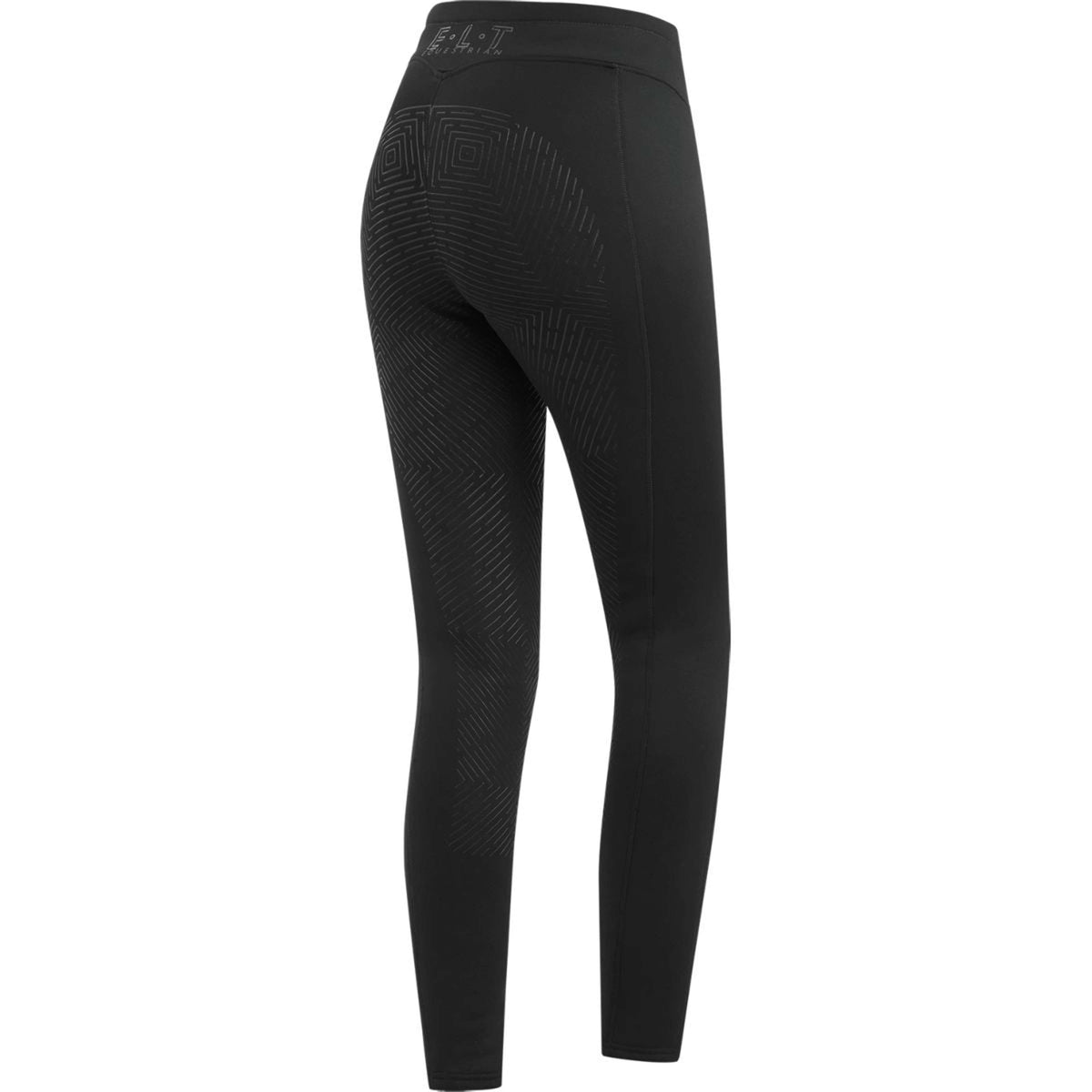 ELT Thermo-Reitleggings Teddy Rica Schwarz