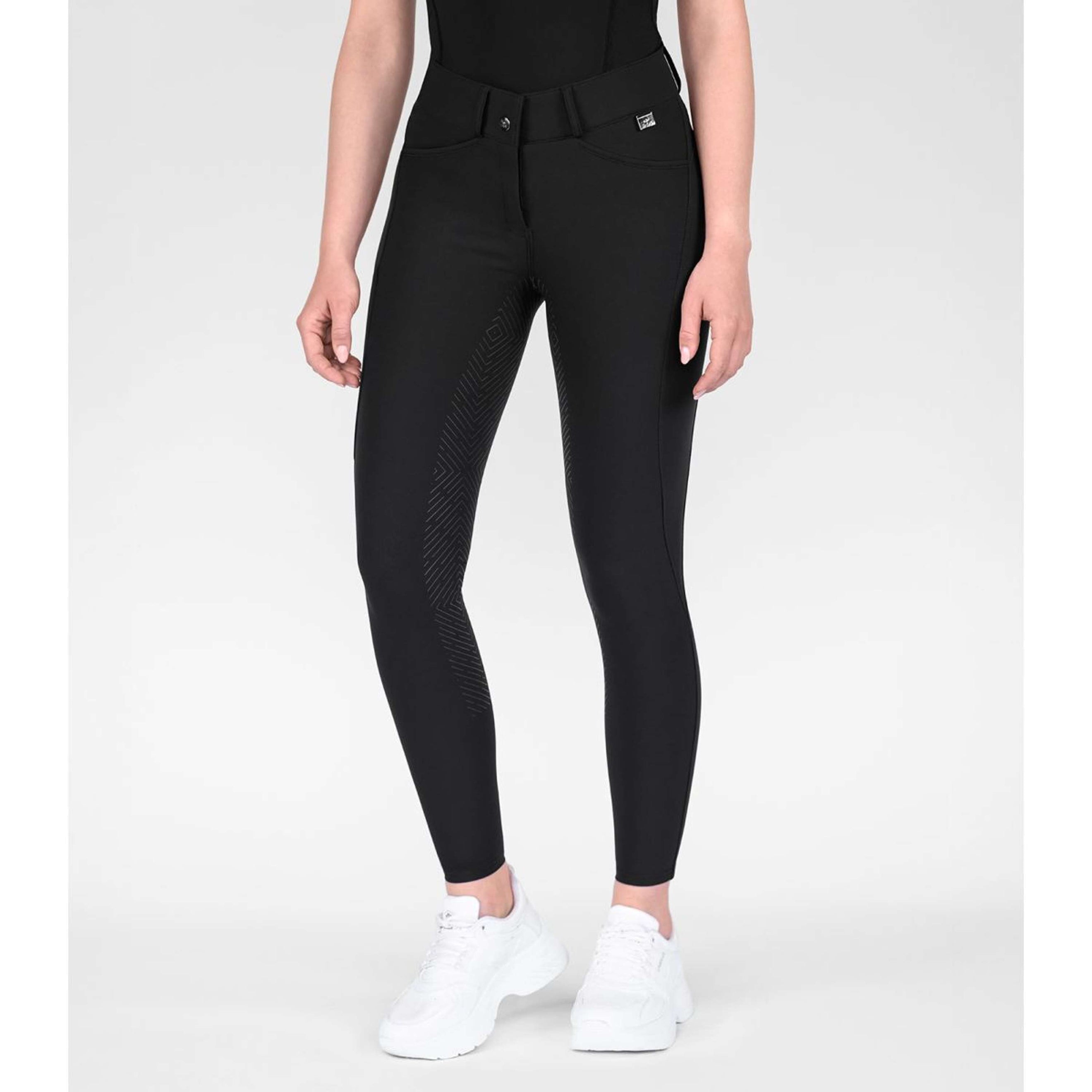 ELT Reithose Comfort Ride silicone Schwarz