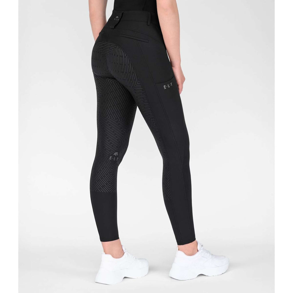 ELT Reithose Comfort Ride silicone Schwarz