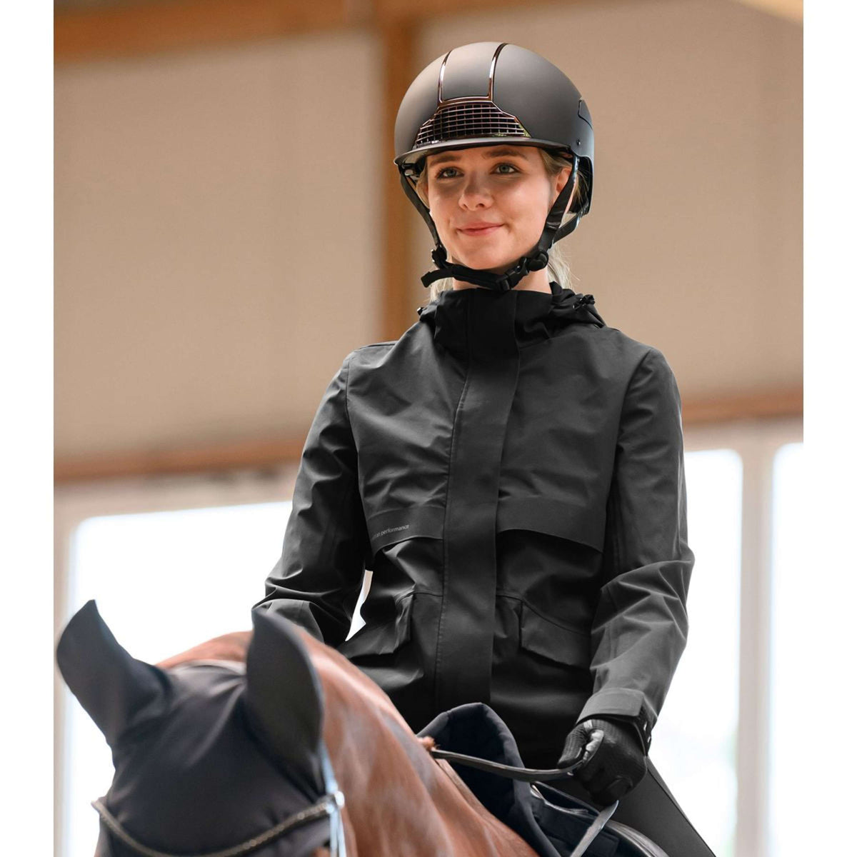 ELT Regenjacke Performance Schwarz